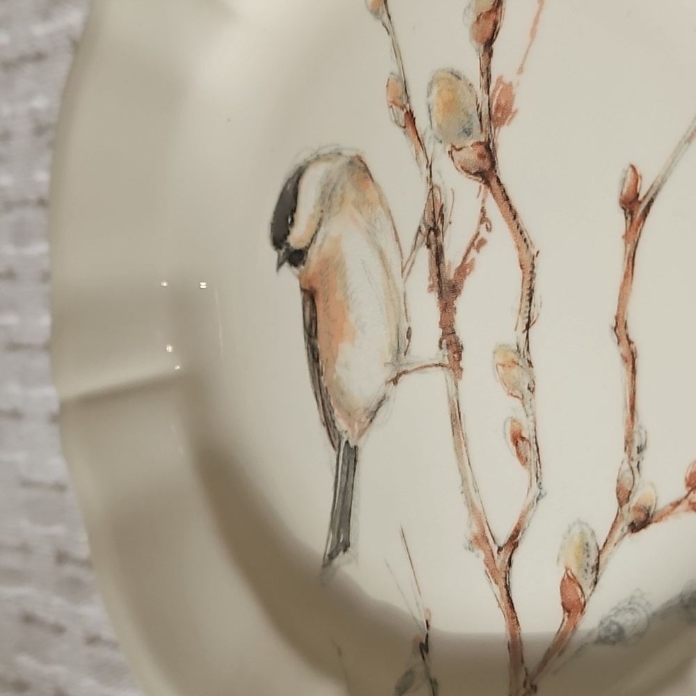 1 Gien Dessert Plate 6.5 Inches Round Perfect Condition - Picture 2 of 4